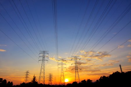 High Voltage Transmission Towers