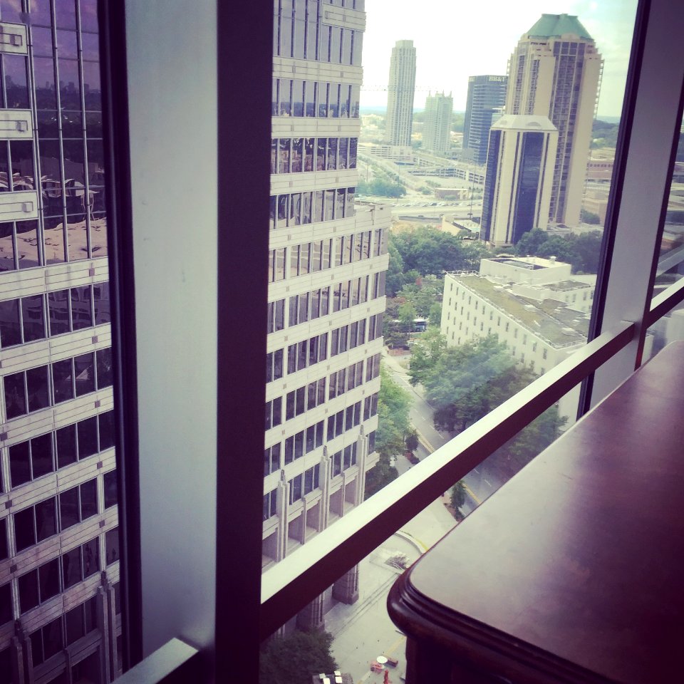 View Of Business Buildings