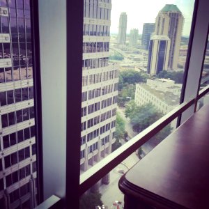 View Of Business Buildings