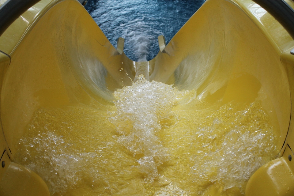 Water water park water slide