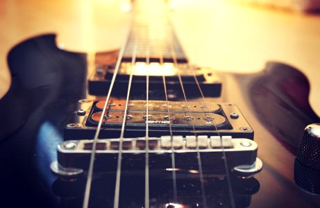 Close-up Of Guitar photo