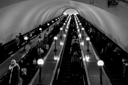 Subway Escalators photo