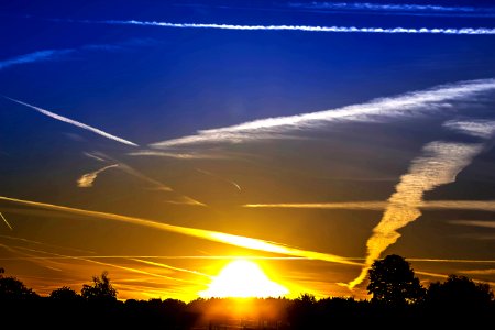 Colorful Sunset Sky photo