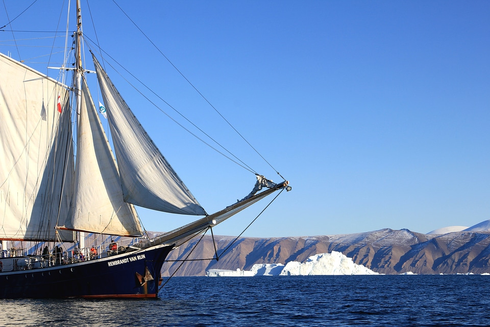 Ship sea greenland photo