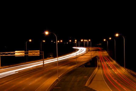 Nighttime Traffic photo