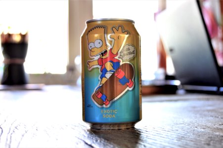 Simpsons Soda Can photo