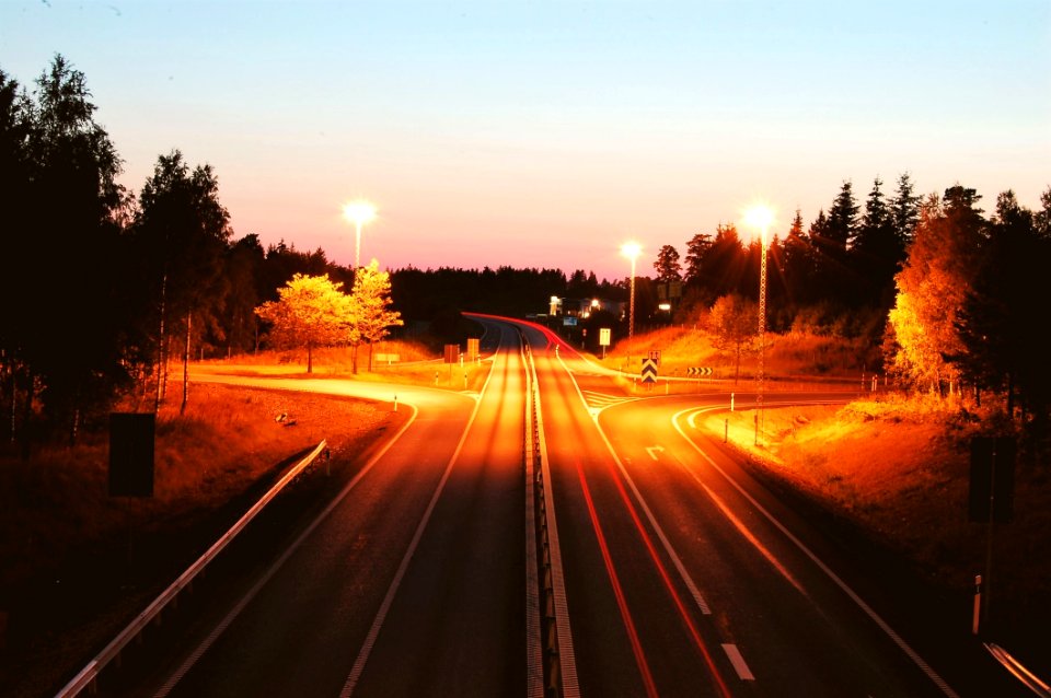 Highway Long Exposure