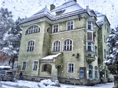 Home House Snow Property photo