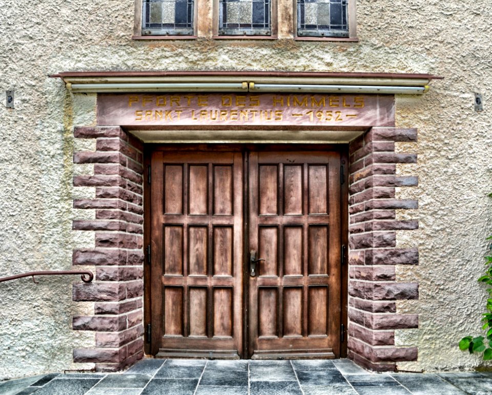 Brickwork Door Facade Brick