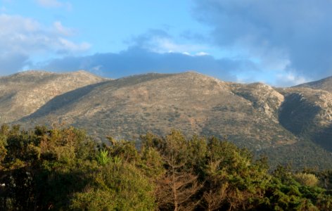 Hills Over Knossos Crete