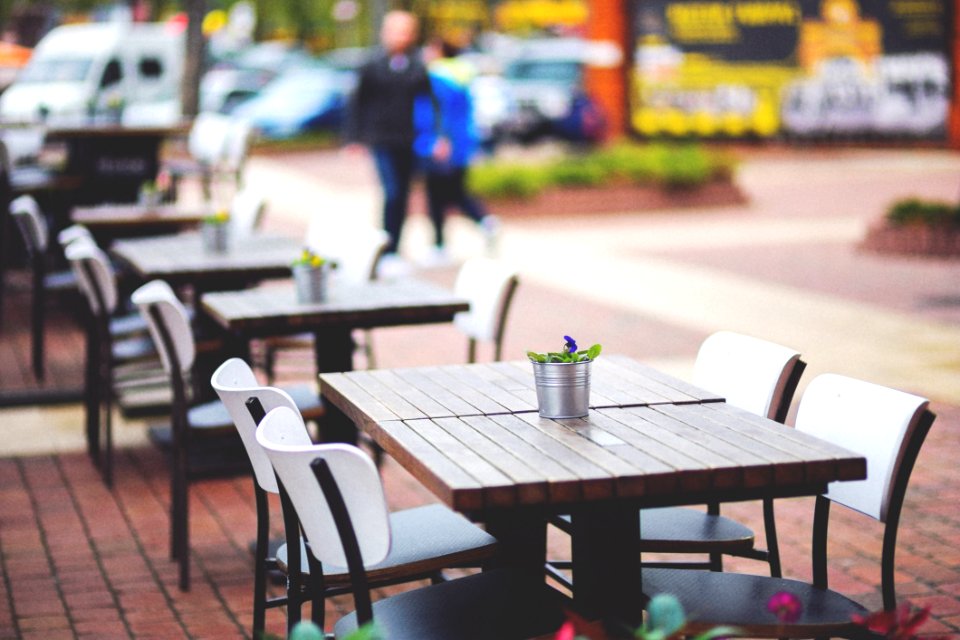 Street View Of A Coffee photo