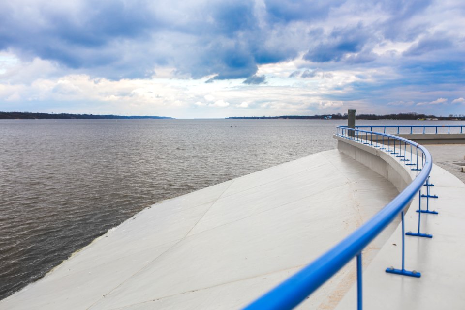 Dam In Wloclawek Vistula