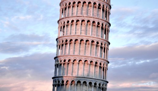 Architecture Attraction Italian Italy Landmark Leaning Tower Of Pisa