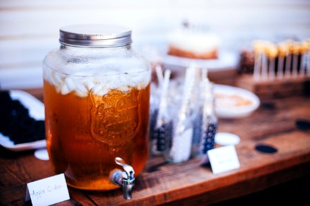 Ice Cold Drink Vintage Party Decorations Apple Cider