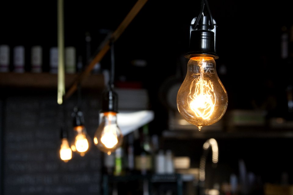 Edison Light Bulb Vintage Coffee Shop