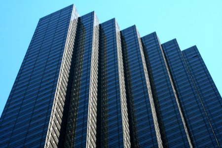 Exterior Of Modern High Rise