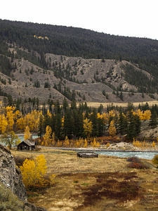 River fall landscape photo