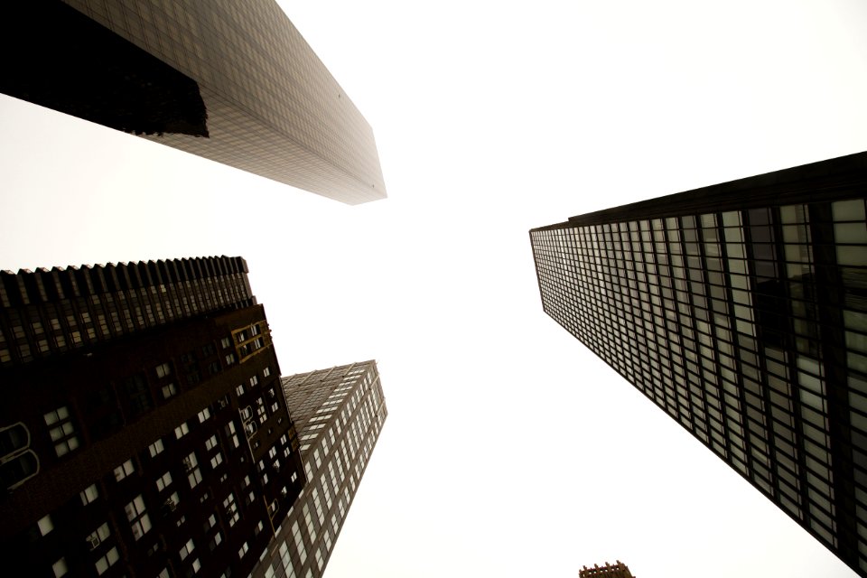 Low Angle View Of Skyscrapers