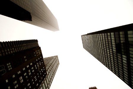 Low Angle View Of Skyscrapers