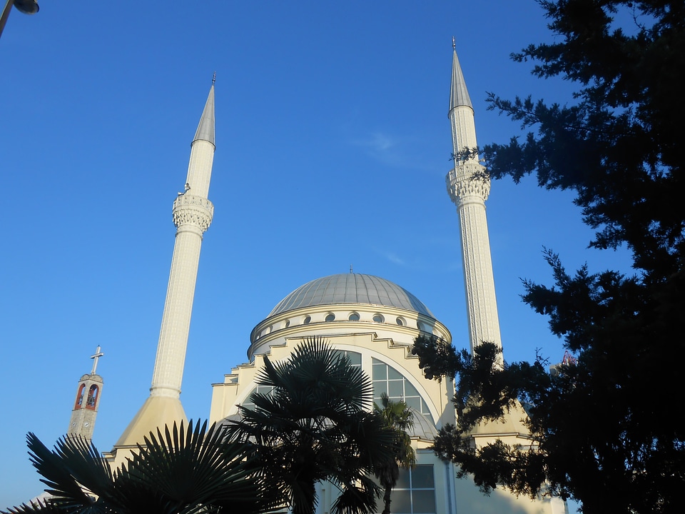 The mosque albania shkodra