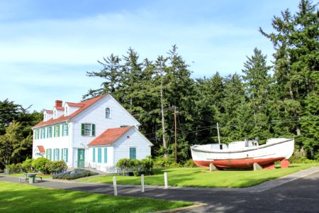 Umpqua River Coast Guard Station Oregon