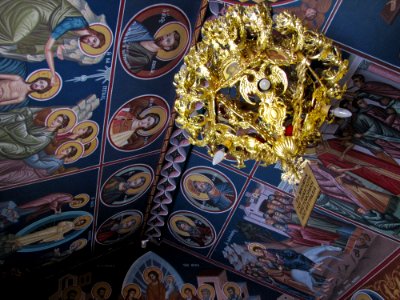 Textile Art Pattern Ceiling