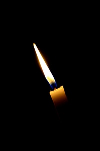 Black background fire lighting