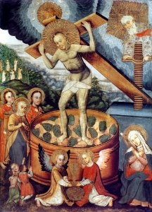 Textile Art Painting Religious Item