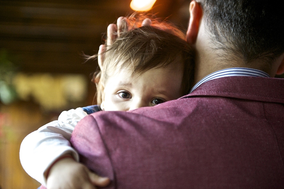 Child father love photo