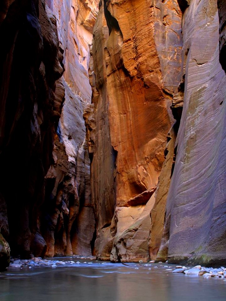 Zion Narrows Wall Street