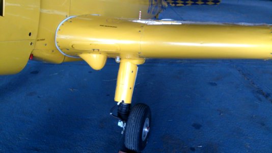 Yellow Airplan Wing