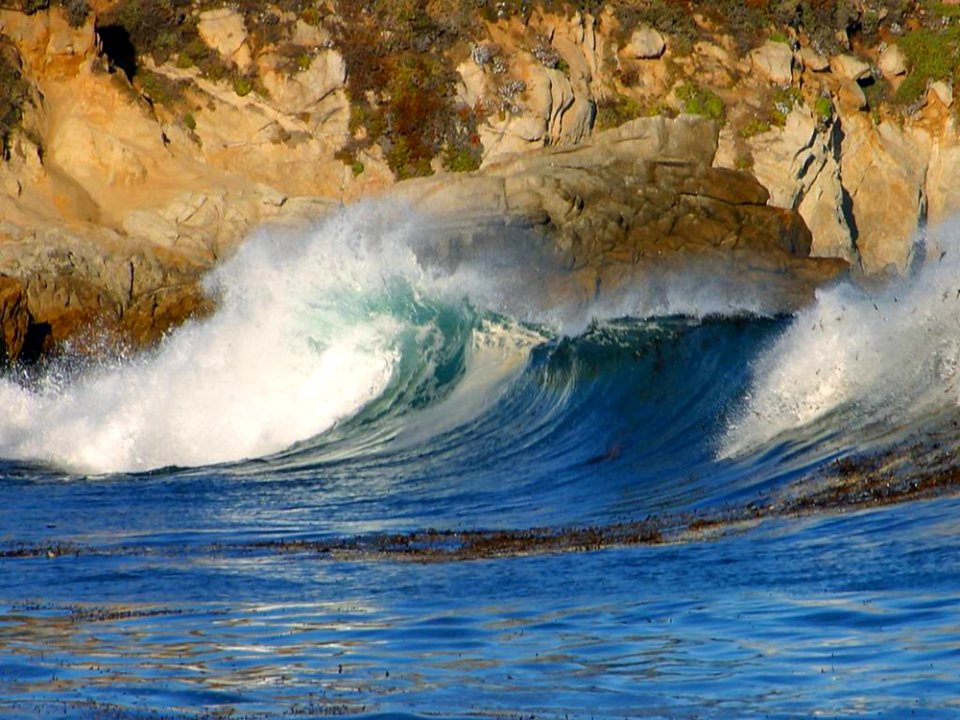 Waves Near Monterey