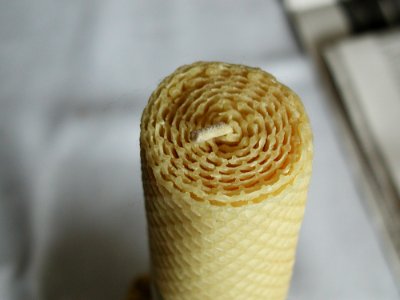 Wax Candle Detail