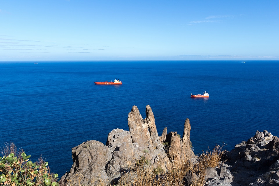 Sea tenerife canary islands