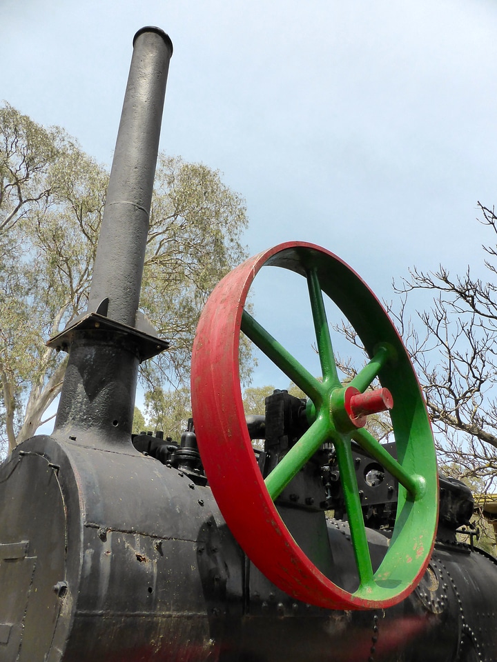 Locomotive historical antique
