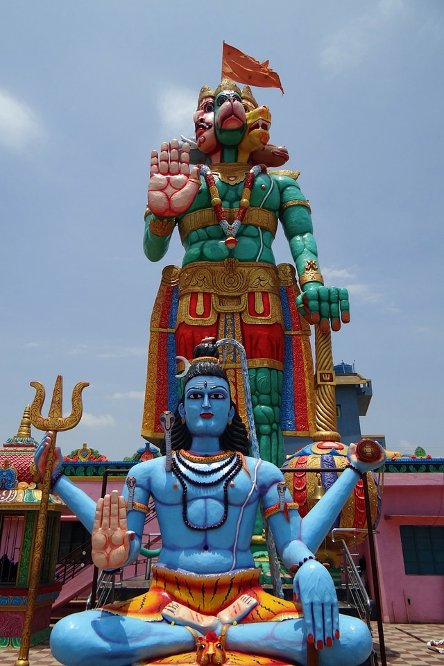 Monkey-god panchamukhi hanuman mythology