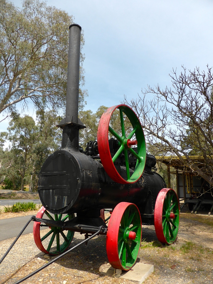 Locomotive historical antique