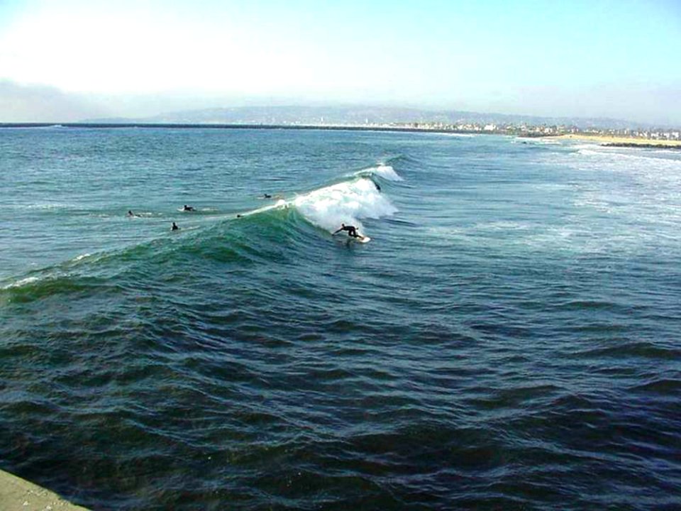 Surfing At Ocean Beach