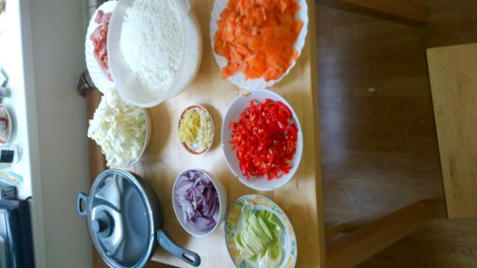 Table With Food