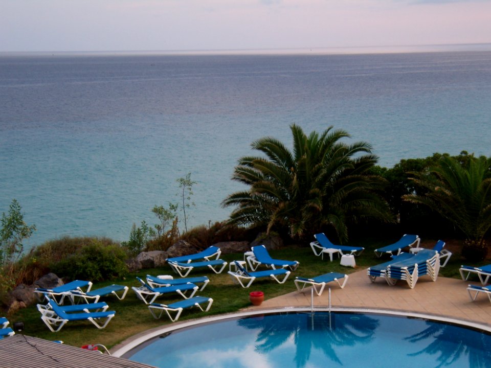 Swimming Pool And Sea