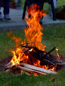 Solstice Party Fire