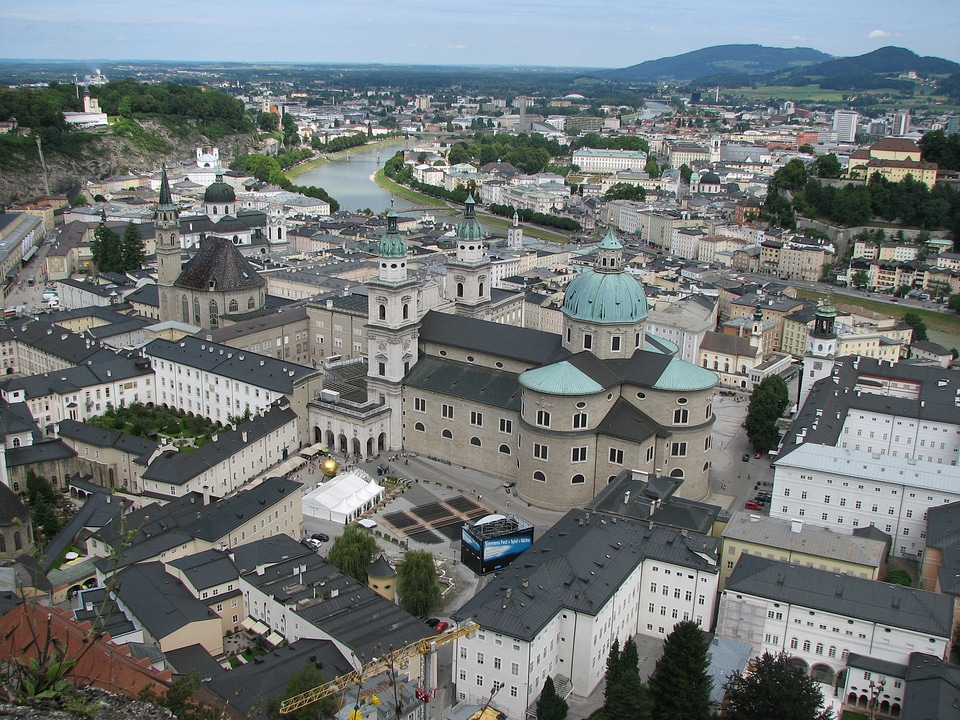 Historic center dom salzburg cathedral