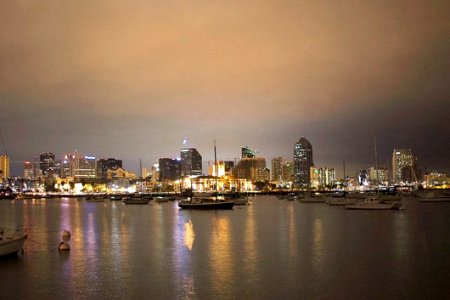 San Diego At Night