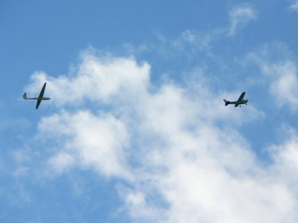 Sailplane Towing 2
