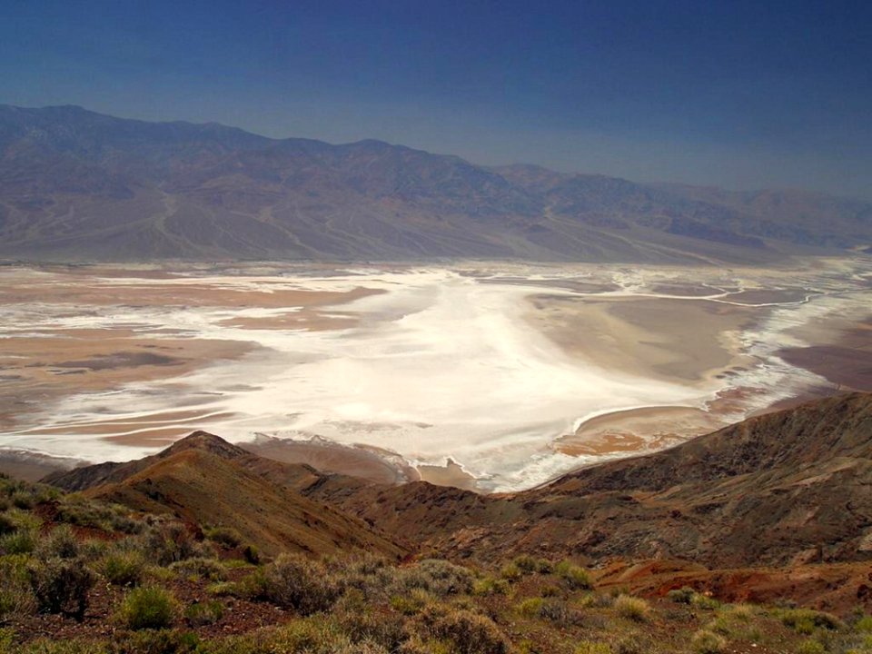 Salt Flats From Dantes View