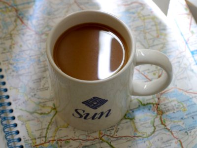 Map And Coffee