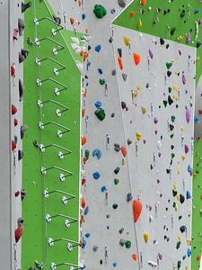 Climbing artificial climbing hall