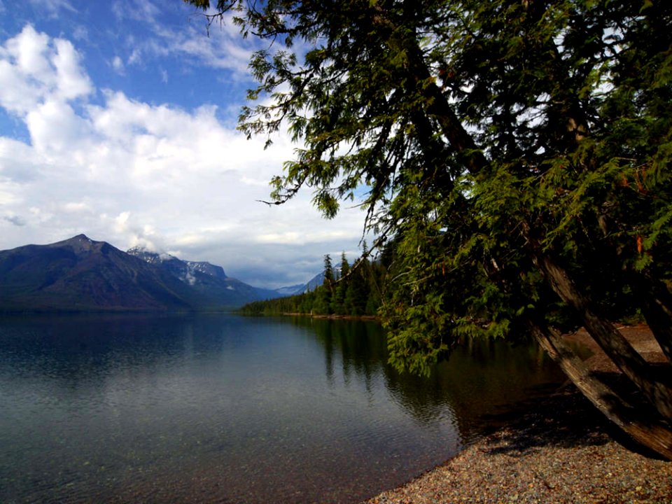Lake Mcdonald In Glacier