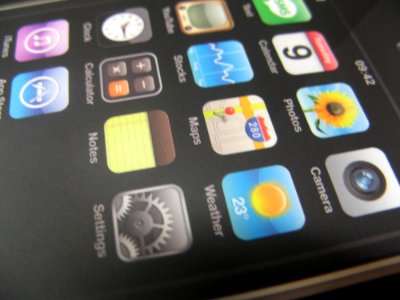 Iphone Icons Close Up