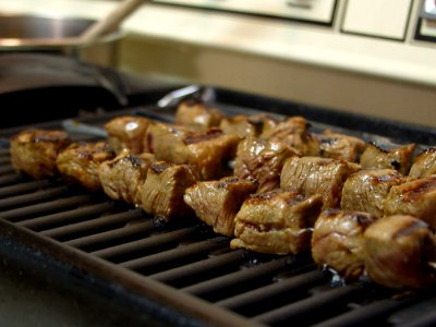 Grilled Beef Kabobs